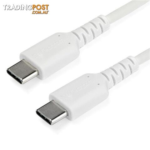 Startech RUSB2CC1MW Cable White USB C Cable 1m - StarTech - 065030886628 - RUSB2CC1MW