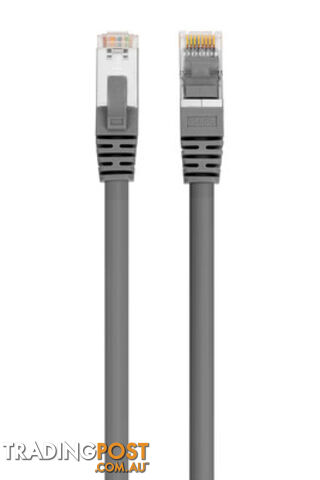 Comsol SSTP-.5-C8-GRY 50cm 40GbE Cat 8 S/FTP Shielded Patch Cable LSZH - Grey -...