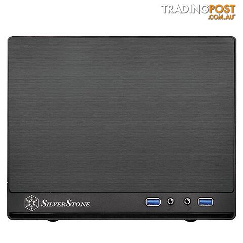 Silverstone SST-SG13B-Q Sugo Series SG13 Black Mini ITX Case - Silverstone - 4710007221990 - SST-SG13B-Q