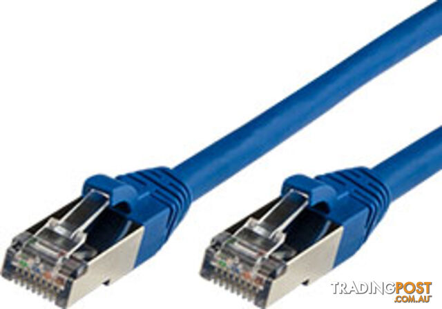 Comsol STP-05-C6A-BLU 5M 10GbE Cat 6A S/FTP Shielded Patch Cable - Blue - Comsol...