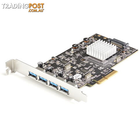 StarTech PEXUSB314A2V2 4-Port USB PCIe Card 3.1 Gen 2 - 2 Chips - StarTech - 0065030887410 - PEXUSB314A2V2