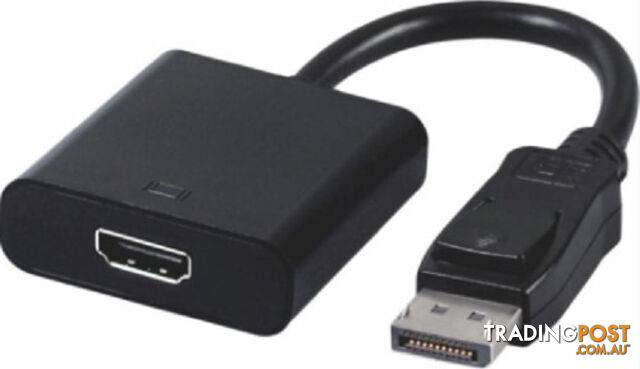 Astrotek AT-DPHDMI-MF-ACTIV DisplayPort Male to HDMI Female Active Adapter - Astrotek - 9320301001300 - AT-DPHDMI-MF-ACTIV