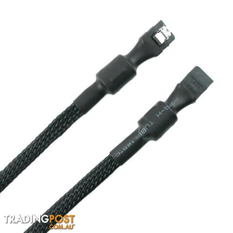 Simplecom CA110S Premium SATA 3 HDD SSD Data Cable Sleeved with Ferrite Bead...