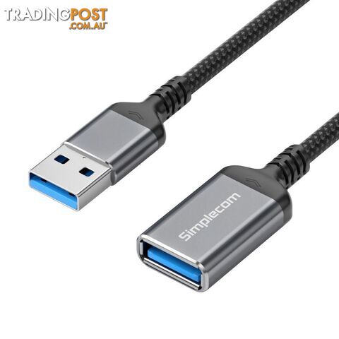 Simplecom CAU320 USB 3.0 Extension Cable USB-A Male to USB-A Femlae Nylon...