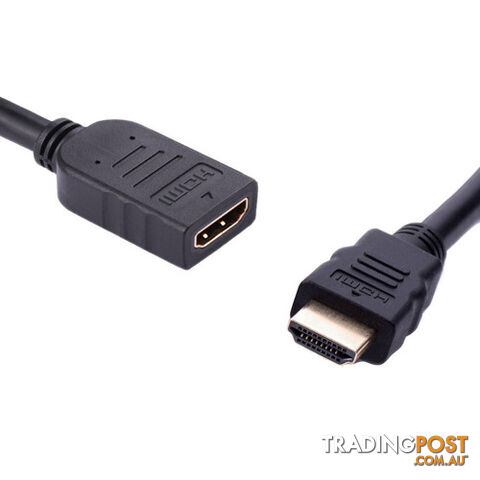 8ware HDMIEXT3 High Speed HDMI extension cable Male - Female 3m - 8ware - 9341756008621 - HDMIEXT3