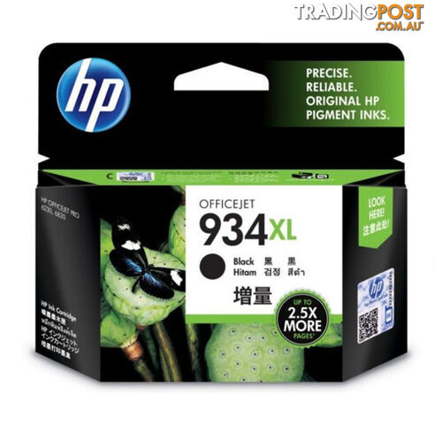 HP C2P23AA 934XL Black Ink Cartridge - HP - 888182787915 - C2P23AA