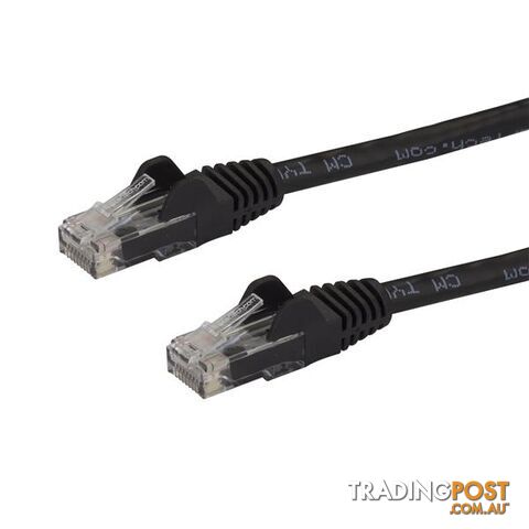 Startech N6PATC150CMBK 1.5 m Cable Black CAT6 Patch Cord - StarTech - 065030861212 - N6PATC150CMBK