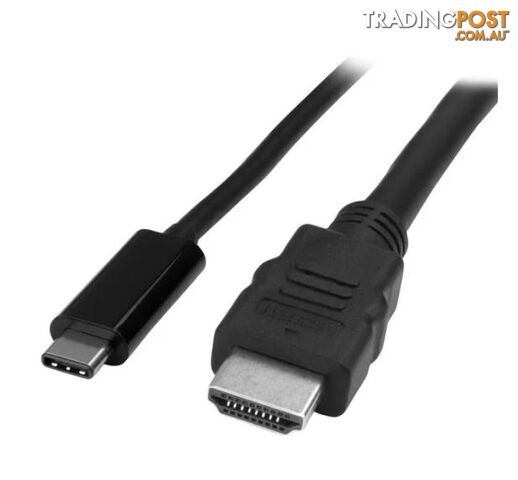 StarTech CDP2HDMM1MB 1M USB-C To HDMI Adapter Cable - 4K 30HZ - StarTech - 065030865128 - CDP2HDMM1MB