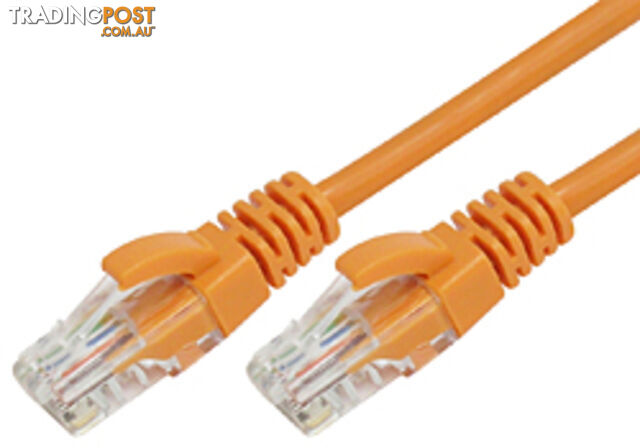 Comsol UTP-.5-6B-ORA 50cm RJ45 Cat 6 Patch Cable - Orange - Comsol - 9332902009579 - UTP-.5-6B-ORA