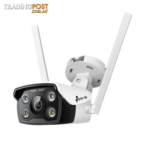 TP-Link VIGI C340-W(4MM) 4PM Outdoor Wifi Full Colour Bullet Network Camera - TP-Link - 840030703676 - VIGI C340-W(4MM)