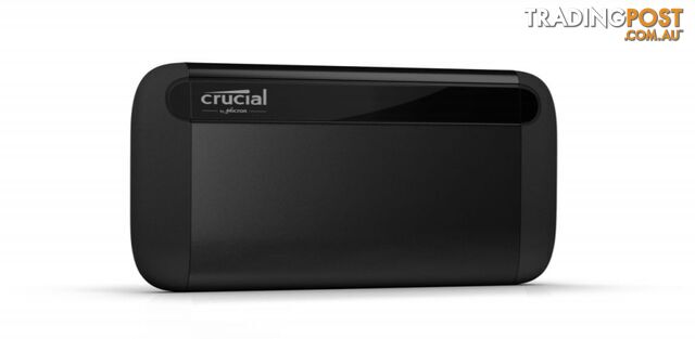 Crucial CT2000X8SSD9 X8 EXTERNAL USB Portable SSD 2TB 1050R/W MB's USB-C 5YR WTY - Crucial - 0649528900609 - CT2000X8SSD9