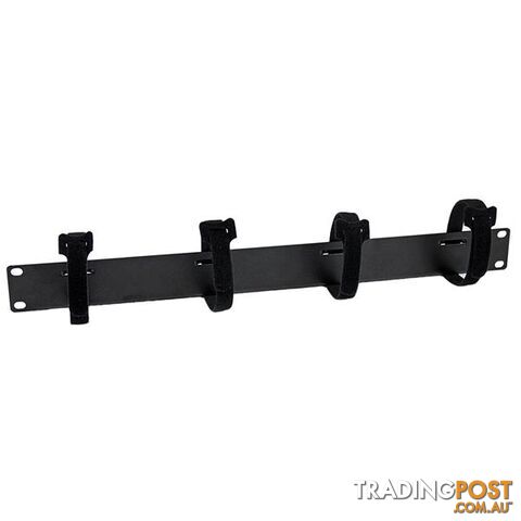 StarTech CMVELC1U 1U Network Cable Manager w/ 4 Fabric Cable Ties - StarTech -...