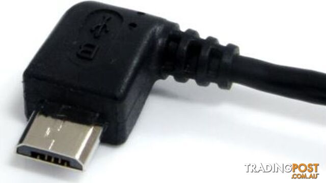 StarTech UUSBHAUB3LA 3 ft USB to Left Angle Micro USB Cable - StarTech - 065030841016 - UUSBHAUB3LA - photo 2 of 2