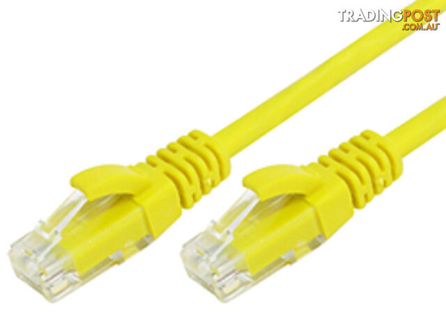 Comsol UTP-03-C6A-YEL 3M 10GbE Cat 6A UTP Patch Cable LSZH - Yellow - Comsol - 9332902014085 - UTP-03-C6A-YEL