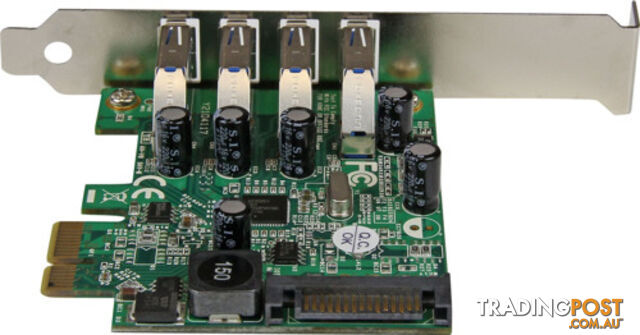 StarTech PEXUSB3S4V 4 Port PCI Express PCIe USB 3.0 Card - StarTech - 065030848961 - PEXUSB3S4V - photo 2 of 2