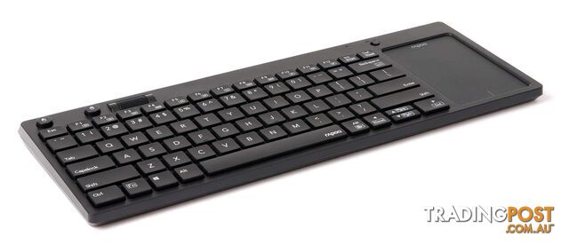 Rapoo K2800-BLK K2800 Wireless Keyboard with Touchpad & Entertainment Media Key - Rapoo - 6940056189189 - K2800-BLK