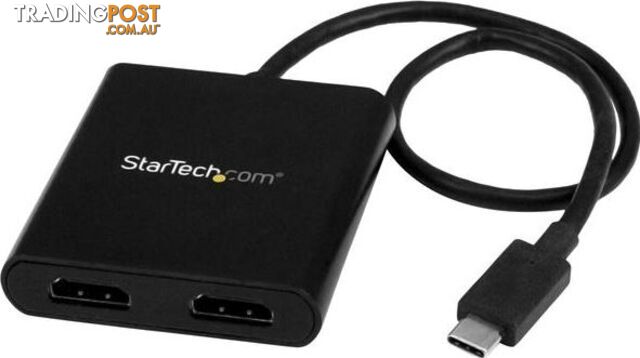 StarTech MSTCDP122HD USB-C to HDMI MST Multi-Monitor Splitter - StarTech - 065030866491 - MSTCDP122HD