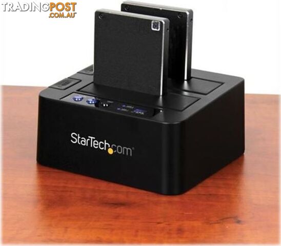 StarTech SDOCK2U313R USB 3.1 HDD Duplicator Dock SSD / HDD - StarTech - 065030863551 - SDOCK2U313R - photo 2 of 2
