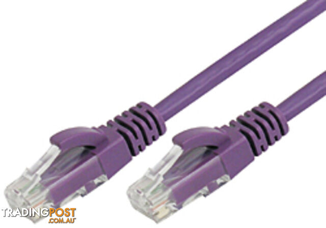 Comsol UTP-1.5-6B-PUR 1.5M RJ45 Cat6 Patch Cable - Purple - Comsol - 9332902001139 - UTP-1.5-6B-PUR