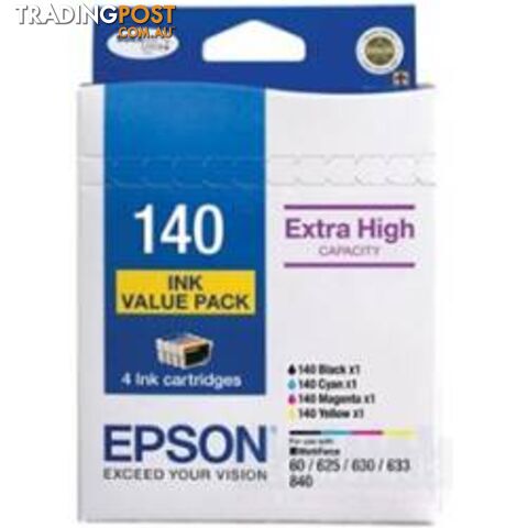 Epson 140 Ink Value Pack C13T140692 - Epson - 9314020608940 - C13T140692