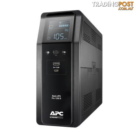 APC BR1200SI Back UPS Pro BR 1200VA, Sinewave,8 Outlets, AVR, LCD interface - APC - 0731304346890 - BR1200SI