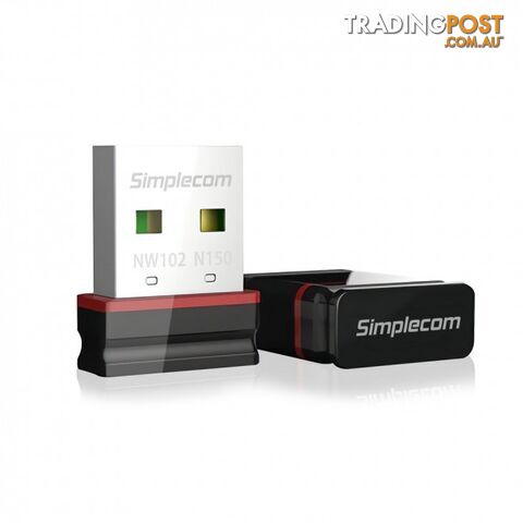 Simplecom NW102 N150 2.4GHZ 802.11n Nano USB Wifi Wireless Adapter - Simplecom - 9350414002291 - NW102
