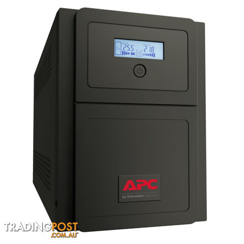 APC SMV1500CAI Easy UPS (SMV) 1500VA IEC(6) USB LCD Tower 2YR WTY - APC - 731304346531 - SMV1500CAI
