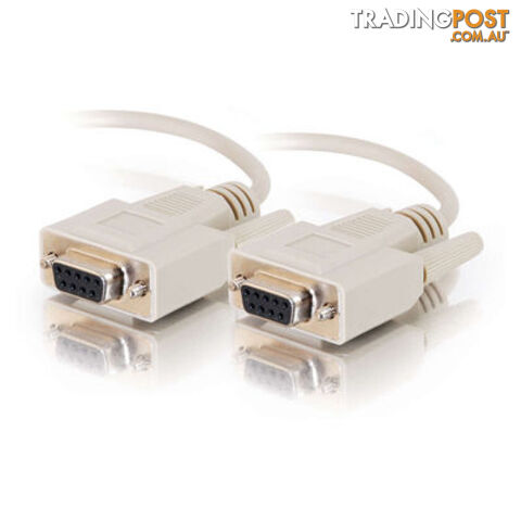 Alogic DB9-10-FF-NM 10m DB9 to DB9 Serial Null Modem (Cross Over) Cable - Female to Female - Alogic - DB9-10-FF-NM