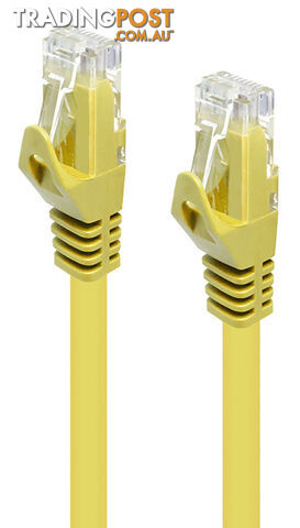 Alogic 5m Yellow CAT6 Network Cable C6-05-Yellow - Alogic - 9319252565245 -...