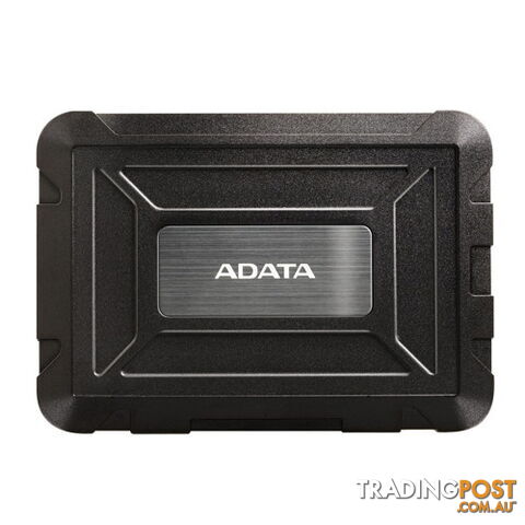 ADATA AED600U31-CBK ED600 Rugged 2.5" USB3.1 External Enclosure - Adata - 4713218463234 - AED600U31-CBK