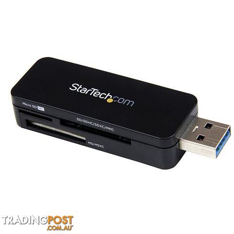 StarTech FCREADMICRO3 USB 3.0 Memory Card Reader - External Flash SD Memory Card Reader - StarTech - 065030851435 - FCREADMICRO3