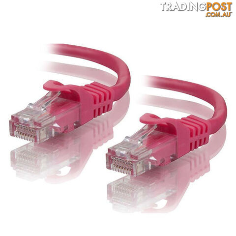 Alogic 0.3m Pink Cat6 Network Cable C6-0.3-Pink - Alogic - 9319866000286 - C6-0.3-Pink