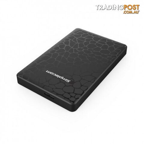 Simplecom SE101 USB 3.0 HDD/SSD Enclosure Black SE101-BK - Simplecom - 9350414001133 - SE101-BK