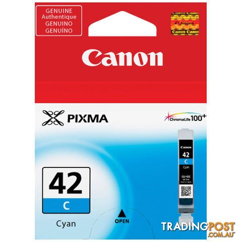 Canon CLI42C Cyan Ink Cartridge - Canon - 4960999901725 - CLI42C