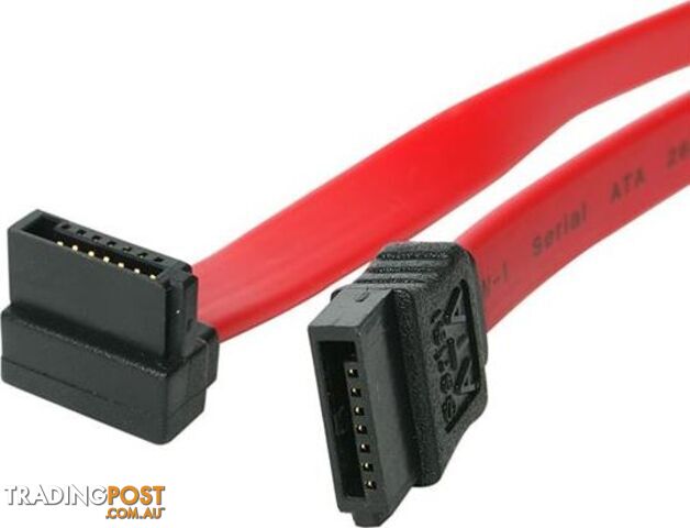 StarTech SATA12RA1 12in SATA to Right Angle SATA Cable - StarTech - 065030822756...