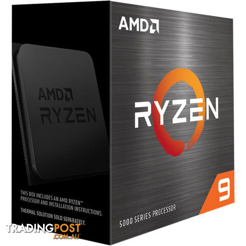 AMD 100-100000061WOF Ryzen 9 5900X Processor - AMD - 0730143312738 - 100-100000061WOF