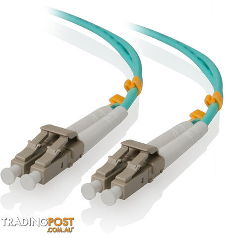 Alogic LCLC-10-OM4 10m LC-LC 40G/100G Multi Mode Duplex LSZH Fibre Cable 50/125...