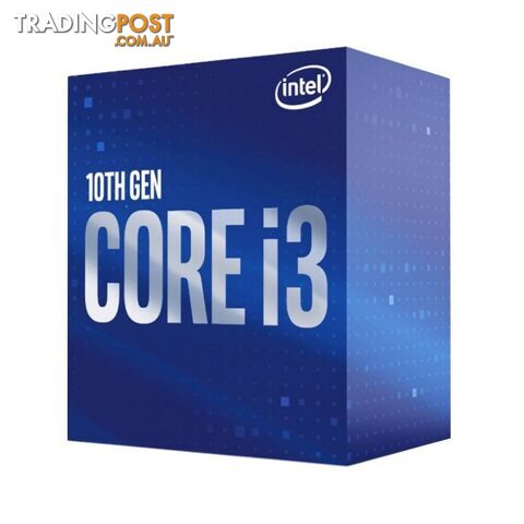 Intel BX8070110100F Core I3-10100F 3.6GHZ 6MB LGA1200 4C/8T - Intel - 0735858452199 - BX8070110100F