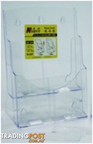 2 Tier A4 Free Standing or Wall Mount Brochure Holder - K157 - Generic - K157 - photo 2 of 2