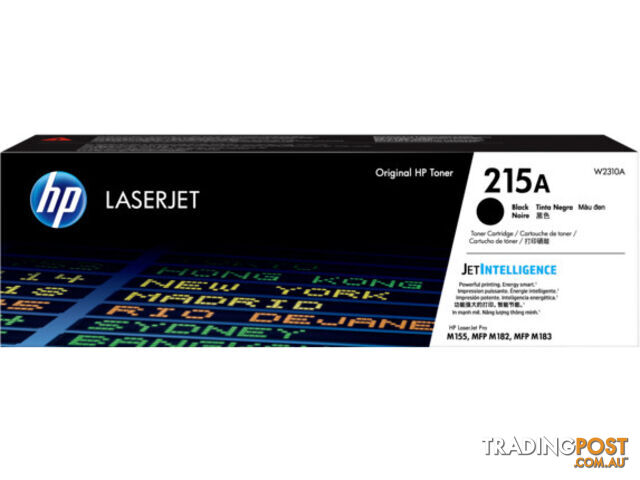 HP 215A Black Original LaserJet Toner Cartridge, W2310A - HP - 0193905265213 - W2310A