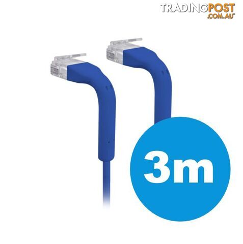 Ubiquiti UniFi Patch Lead 3m Blue UC-PATCH-3M-BL - Ubiquiti - 810010071576 -...