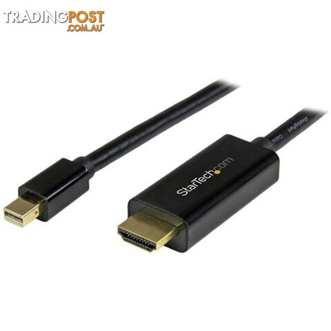 StarTech MDP2HDMM3MB MDP TO HDMI ADAPTER CABLE - 3 M - 4K30 - StarTech -...