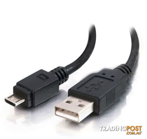 Alogic USB2-0.5-MCAB 0.5m USB 2.0 Type A to Type B Micro Cable Male to Male - Alogic - 9319873217592 - USB2-0.5-MCAB