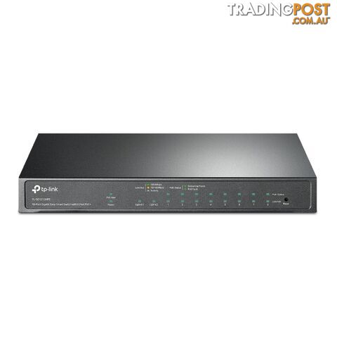 TP-Link TL-SG1210MPE Easy Smart 8 Gigabit 8 Port PoE + Switch - TP-Link - 845973099565 - TL-SG1210MPE