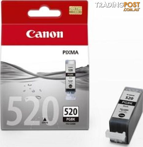 Canon PGI-520BK Black for IP3600/4600 Mp620/630/980 PGI520BK - Canon - 4960999577456 - PGI520BK
