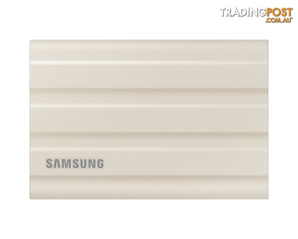 Samsung MU-PE2T0K/WW T7 Shield 2TB USB3.2 Portable Drive Beige 3YR WTY - Samsung - 8806092299153 - MU-PE2T0K/WW