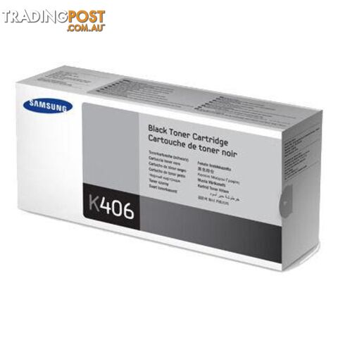 Samsung CLT-K406S Black Toner Cartridge 1000 Pages - Samsung - 8806085023642 - CLT-K406S
