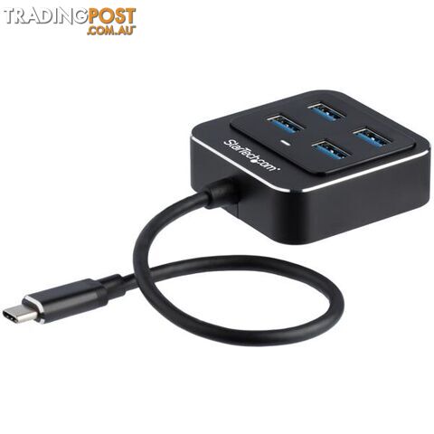 StarTech HB31C4AB USB-C Hub - USB C to USB 3.1 - 4x USB-A - StarTech -...