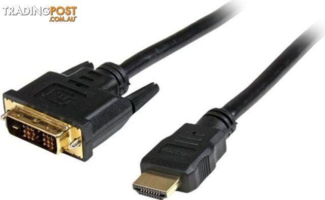 StarTech HDDVIMM3M 3m High Speed HDMI to DVI Cable - StarTech - 065030844673 -...
