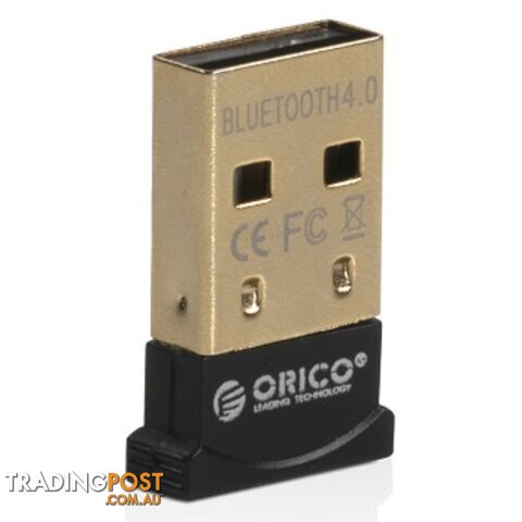 Orico BTA-402-BK Mini Bluetooth V4.0 USB 2.0 Dongle Nano Design - Orico - 6954301121770 - BTA-402-BK
